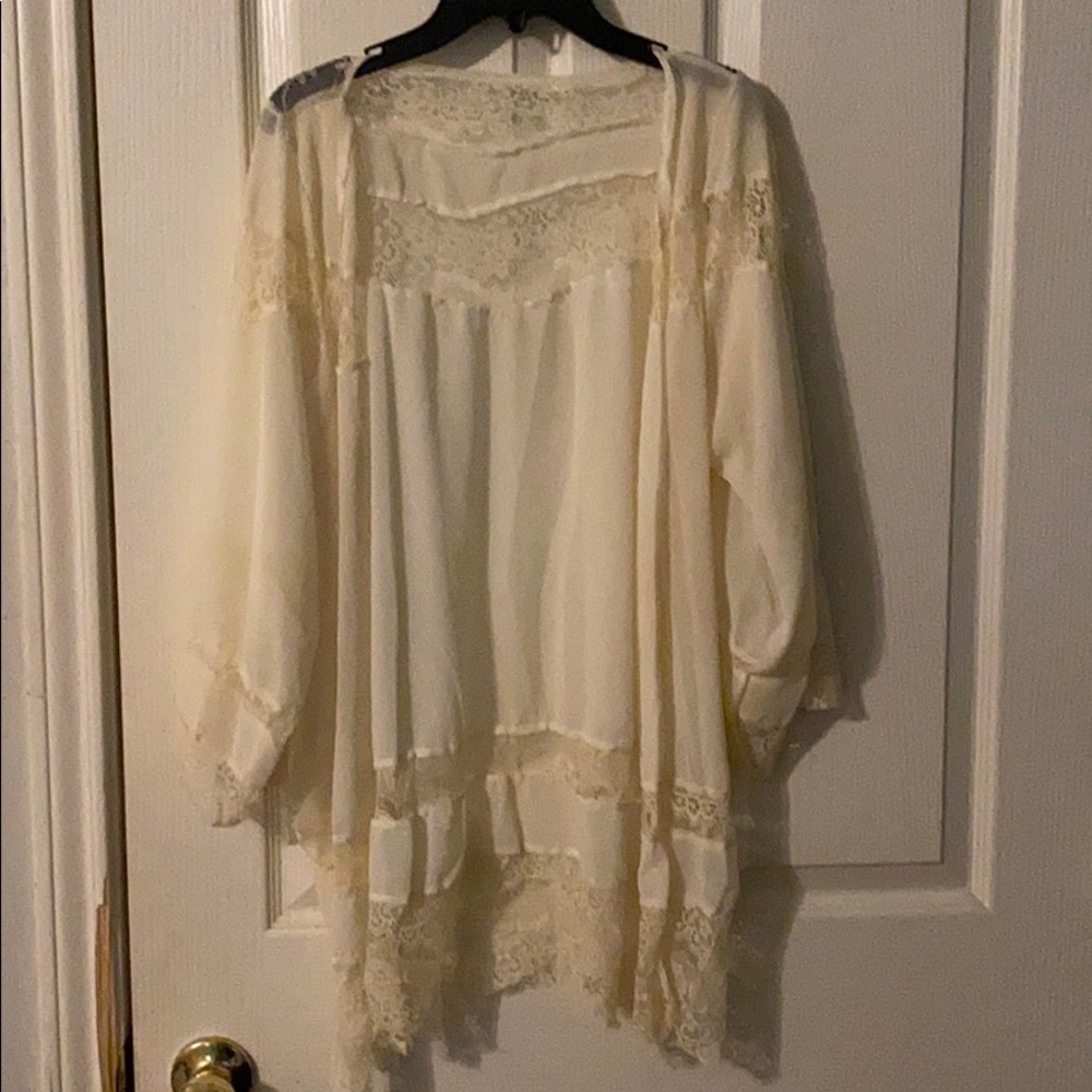 Sheer kimono